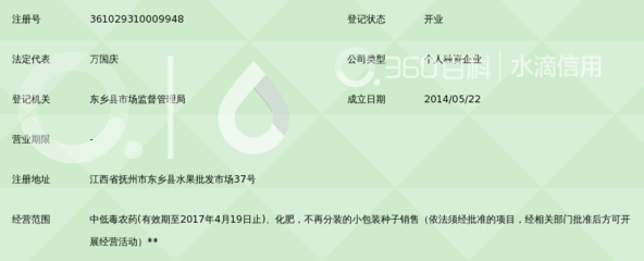 东乡县国庆种子农药经营部